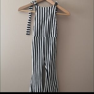 COPY - Striped One Piece Bib Pants